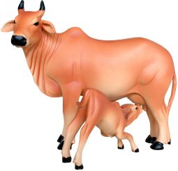 Cow and Calf 6.5"